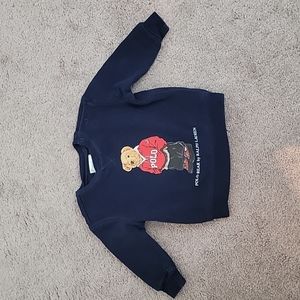 Ralph lauren polo bear crew neck sweatshirt